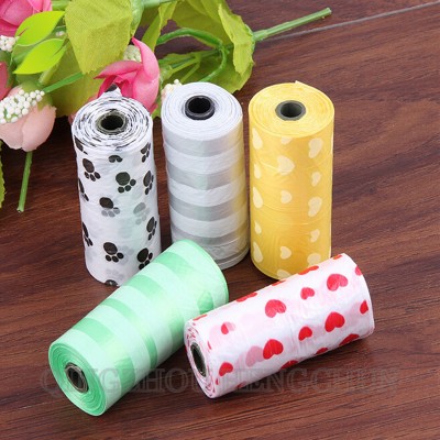 oem factory customized pet poop waste bag garbagr bag poop clean bag