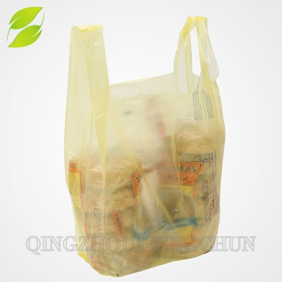 Good quality Wholesale disposable t shirt bag on roll