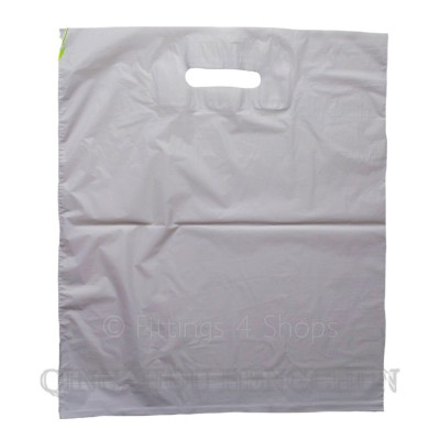 black plastic shopping bag